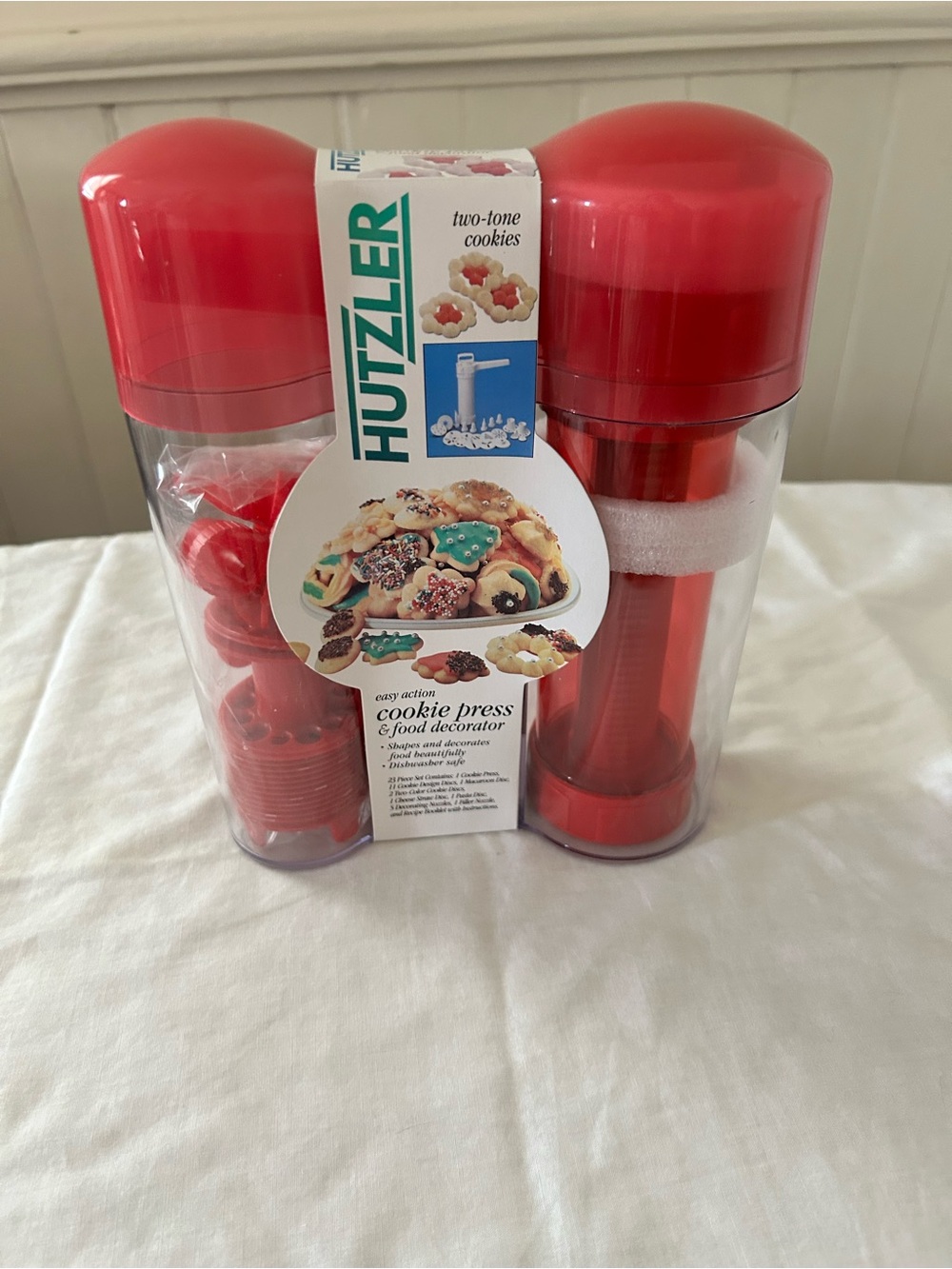 Hutzler East Action Cookie Press & Food Decorator Still Wrapped/Factory Sealed